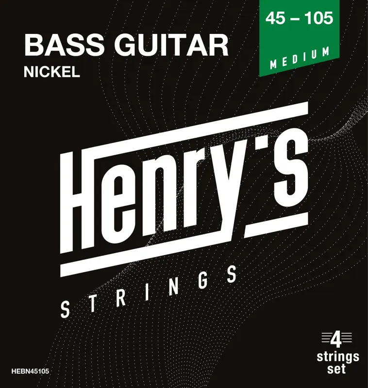 HENRY`S STRINGS HEBN45105 Bass Nickel - 045“ - 105” Ihned K Objednání