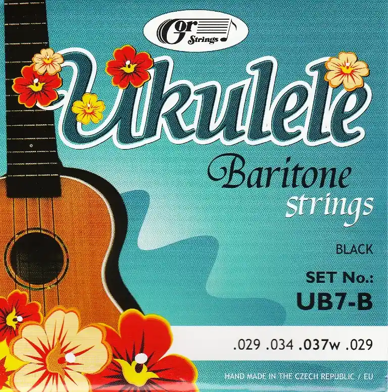 Nová Kolekce GorStrings UB7-B Ukulele Baritone